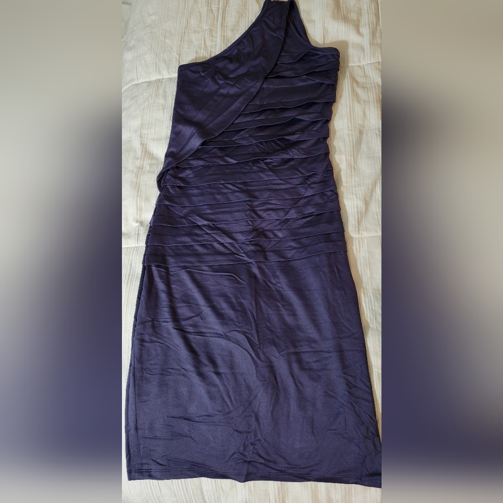One Shoulder Fitted Dress